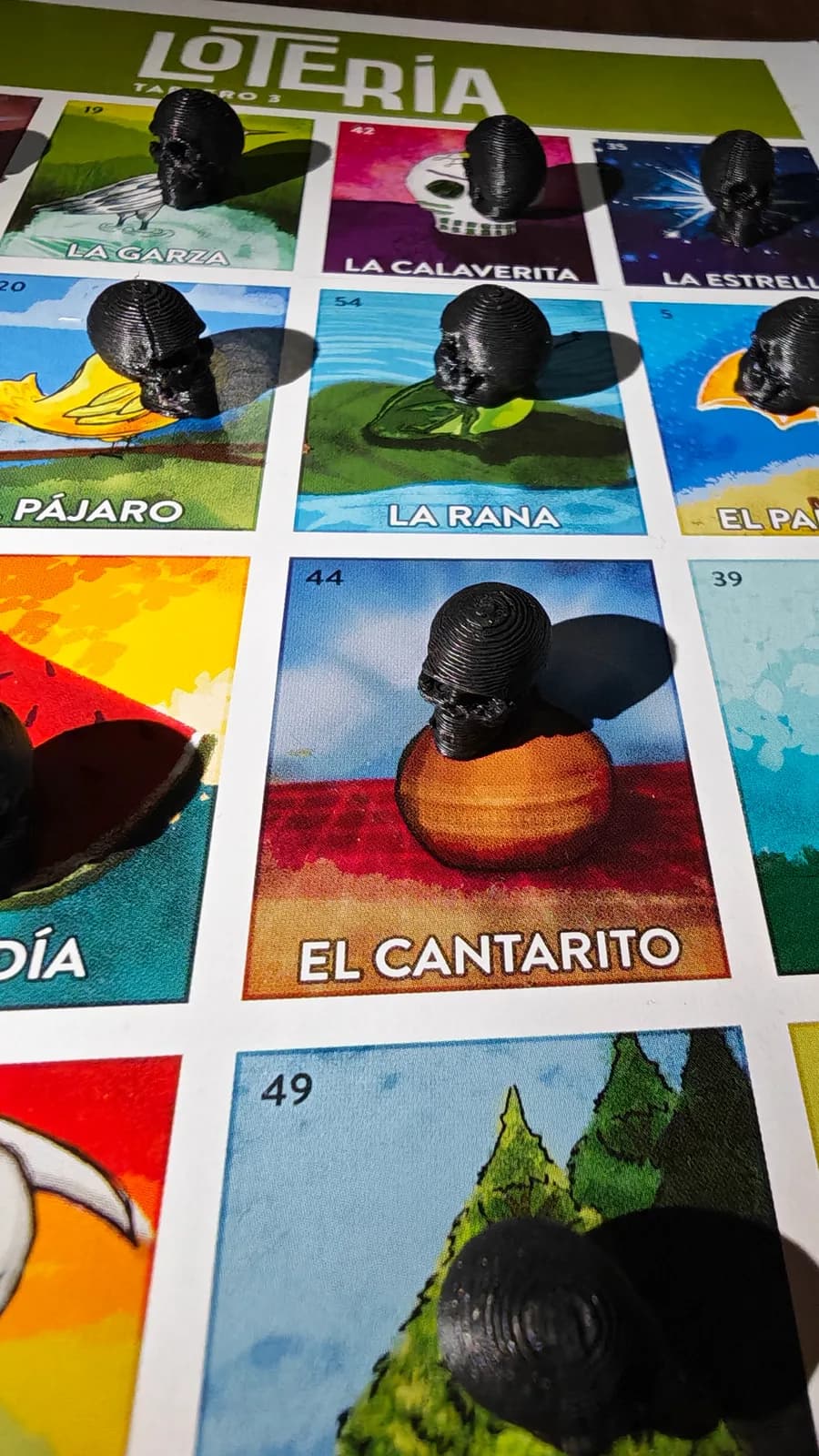 Fichas 3D para lotería, impresión 3D de Estamparte