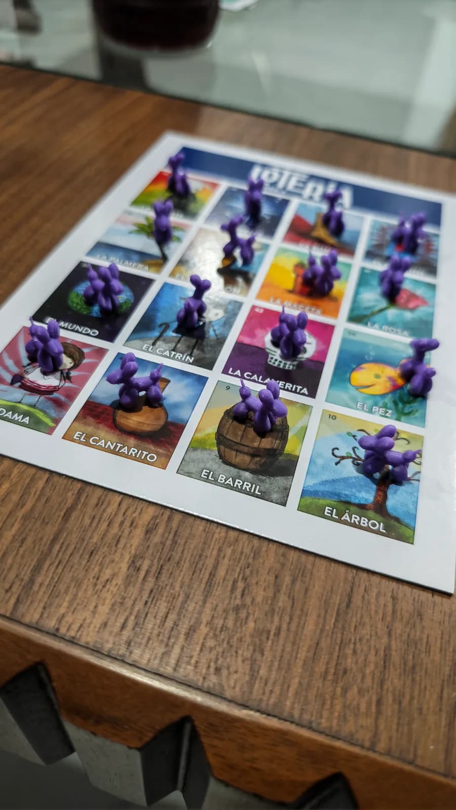 Fichas 3D para lotería, impresión 3D de Estamparte