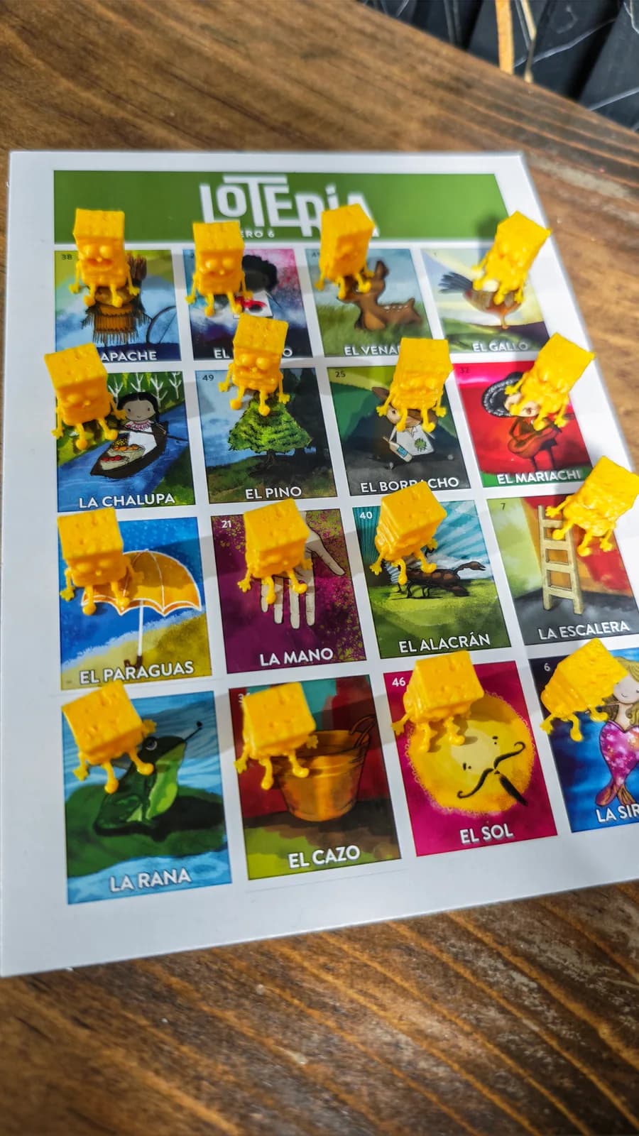 Fichas 3D para lotería, impresión 3D de Estamparte