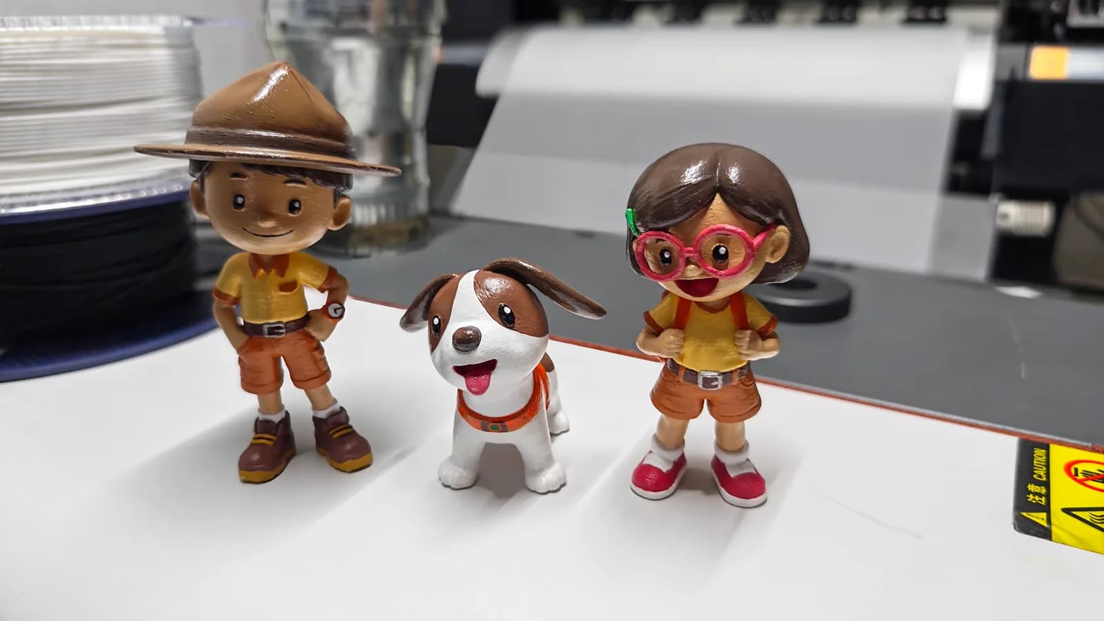Figuras de tu familia, impresión 3D de Estamparte
