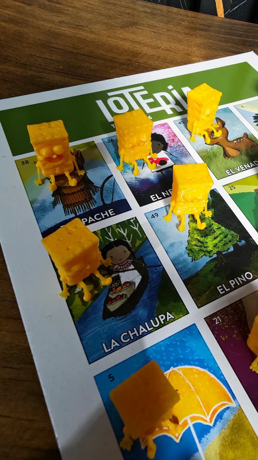 Fichas 3D para lotería, impresión 3D de Estamparte