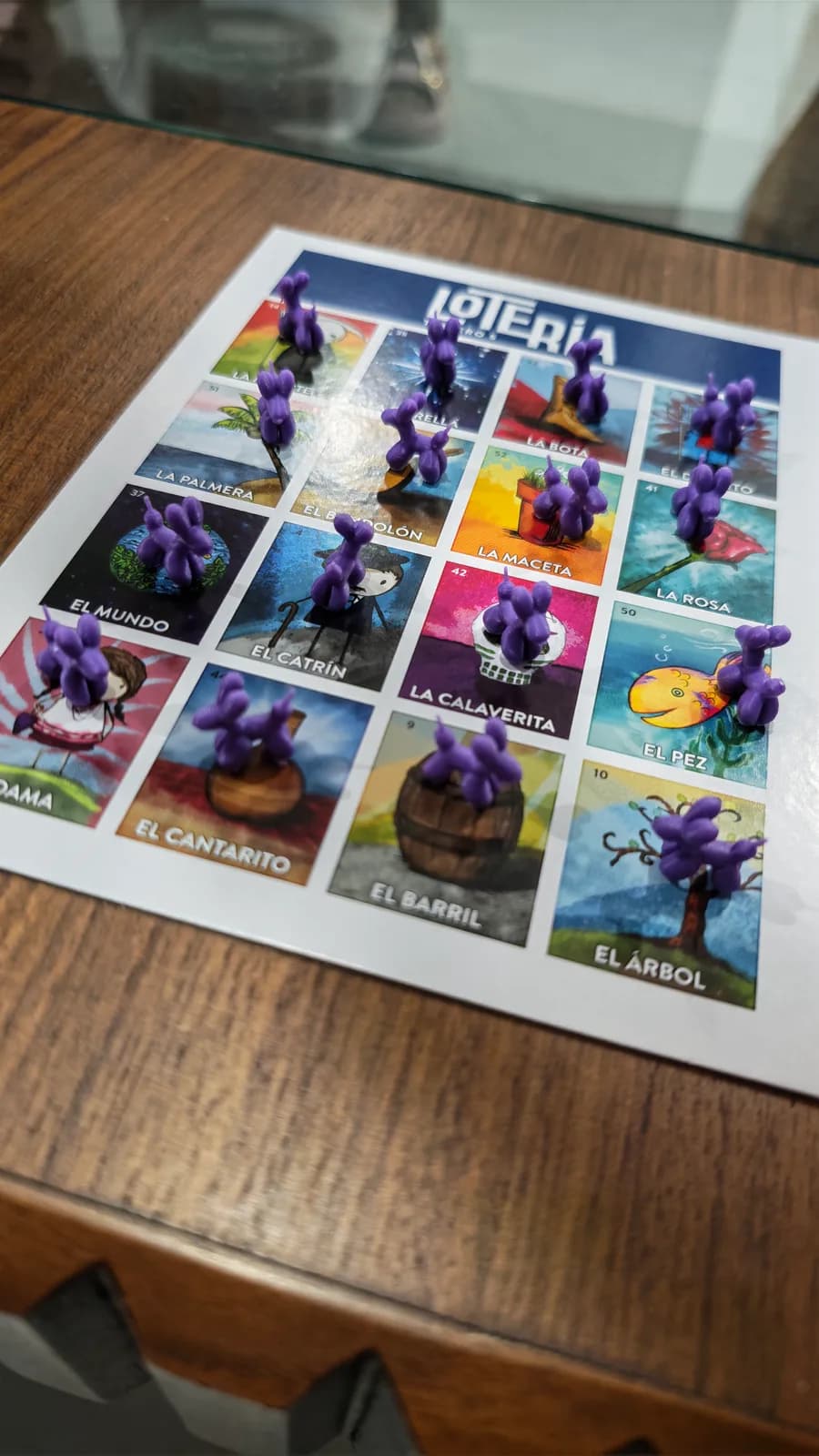 Fichas 3D para lotería, impresión 3D de Estamparte