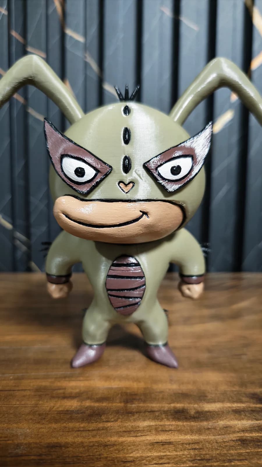 Figura hormiga enmascarada, impresión 3D de Estamparte