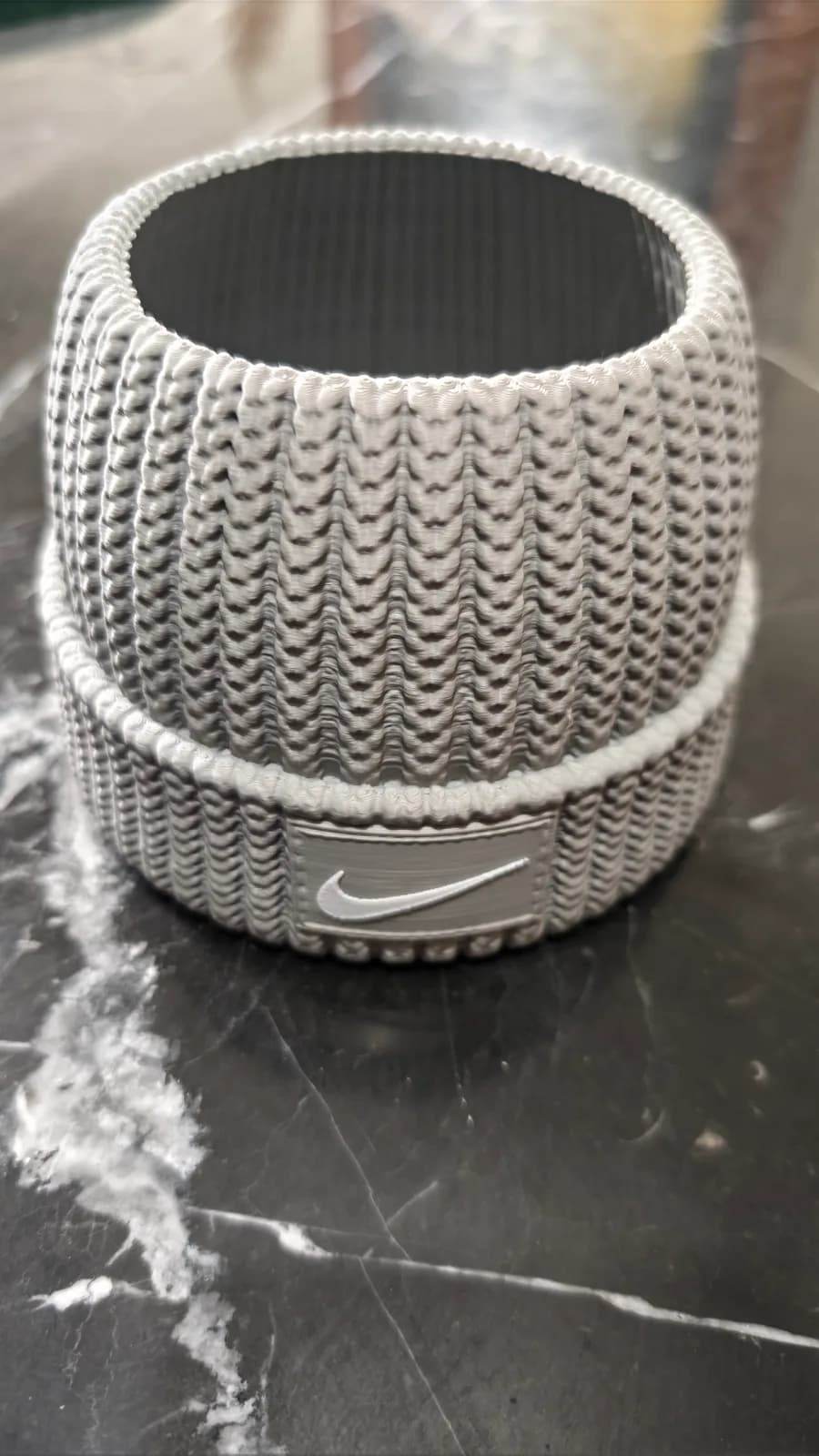 Maceta gorro tejido, impresión 3D de Estamparte
