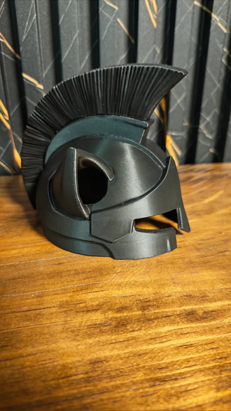 Casco espartano, impresión 3D de Estamparte