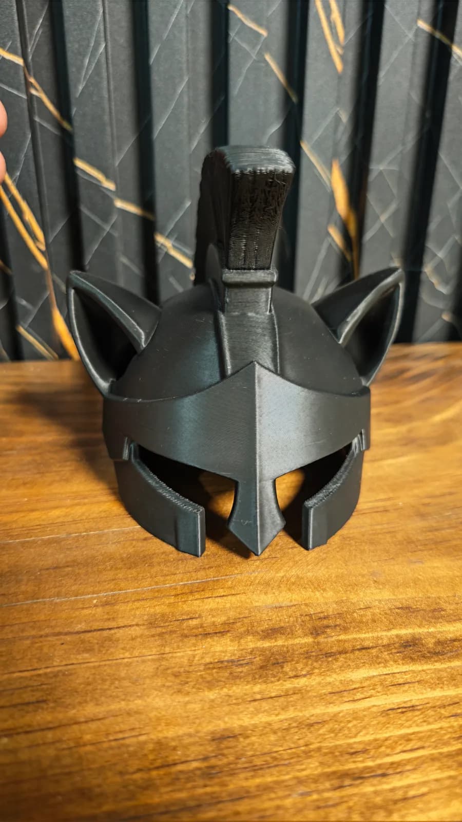 Casco espartano, impresión 3D de Estamparte