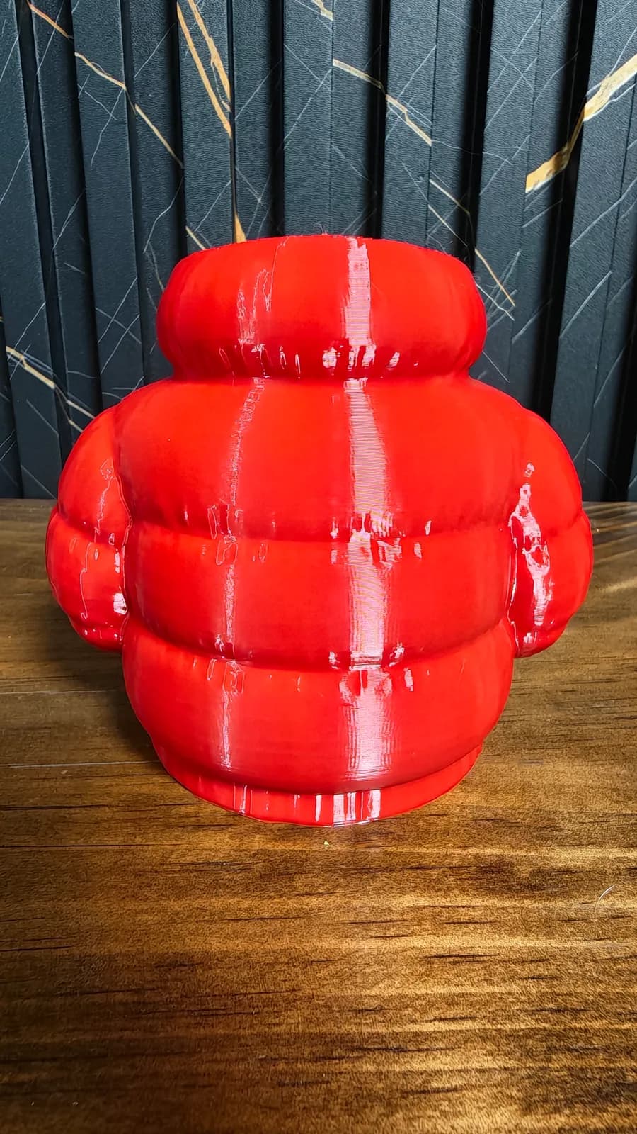 Maceta chamarra inflada, impresión 3D de Estamparte
