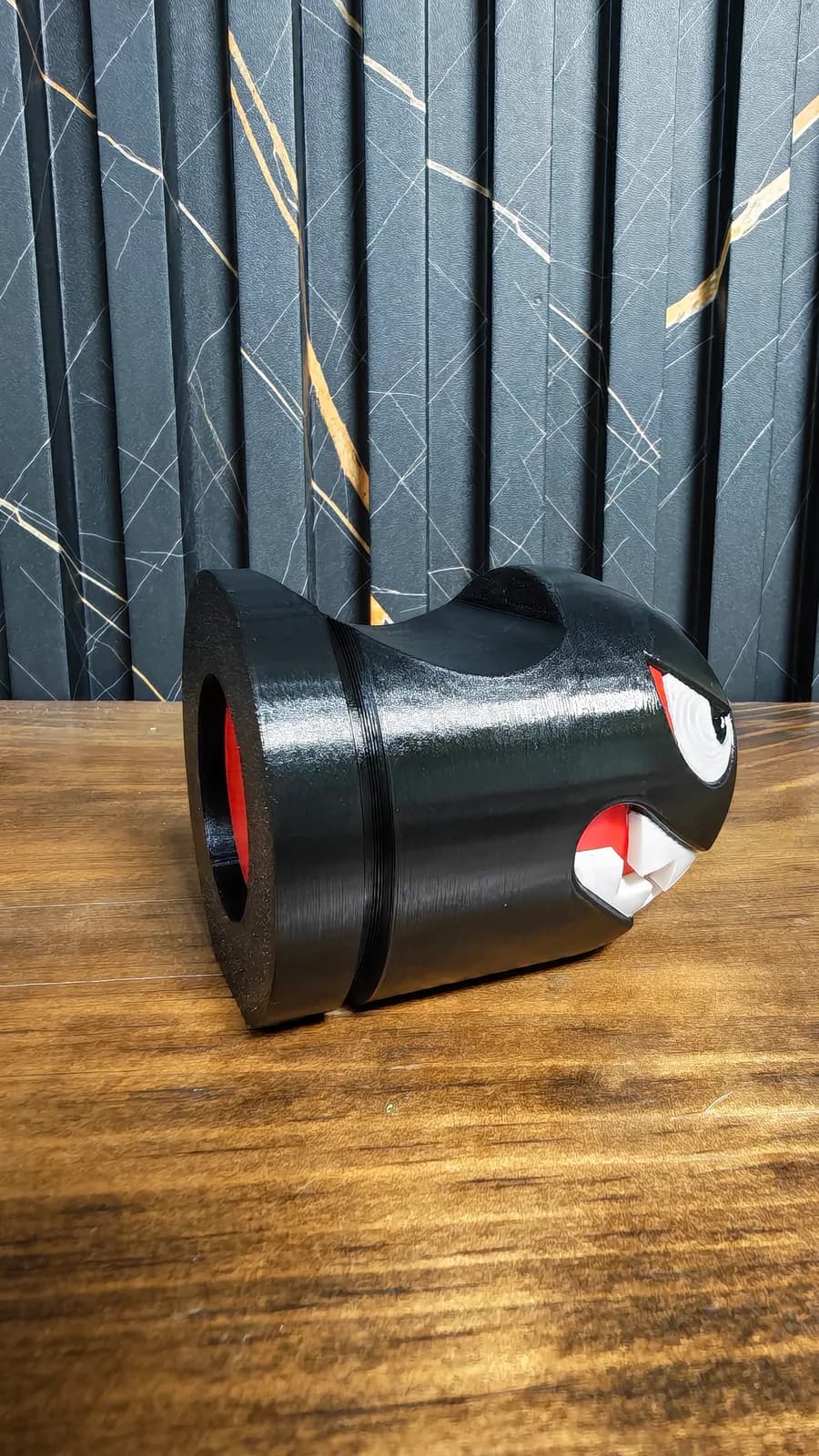 Soporte para control: bala con cara, impresión 3D de Estamparte