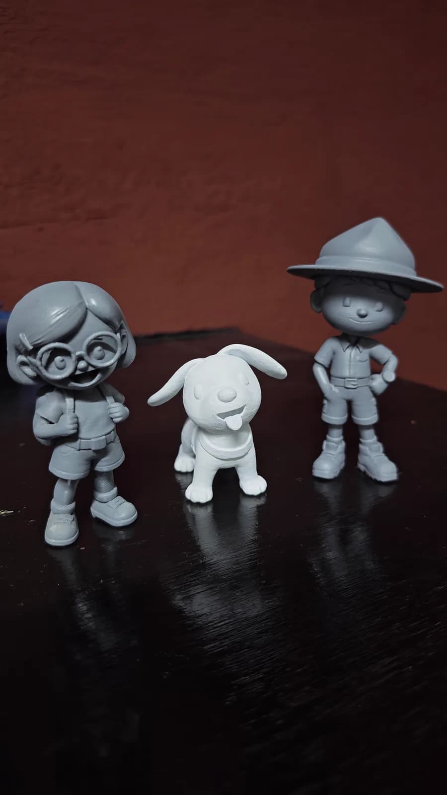 Figuras de tu familia, impresión 3D de Estamparte