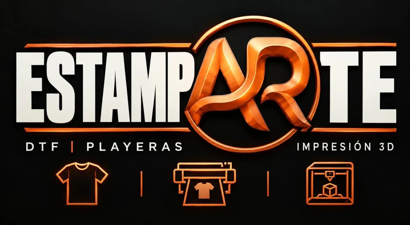 Estamparte: DTF, playeras e impresión 3D