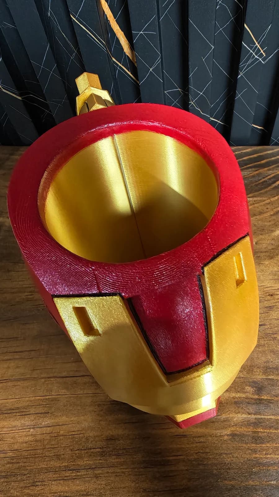 Tarro armadura de héroe, impresión 3D de Estamparte