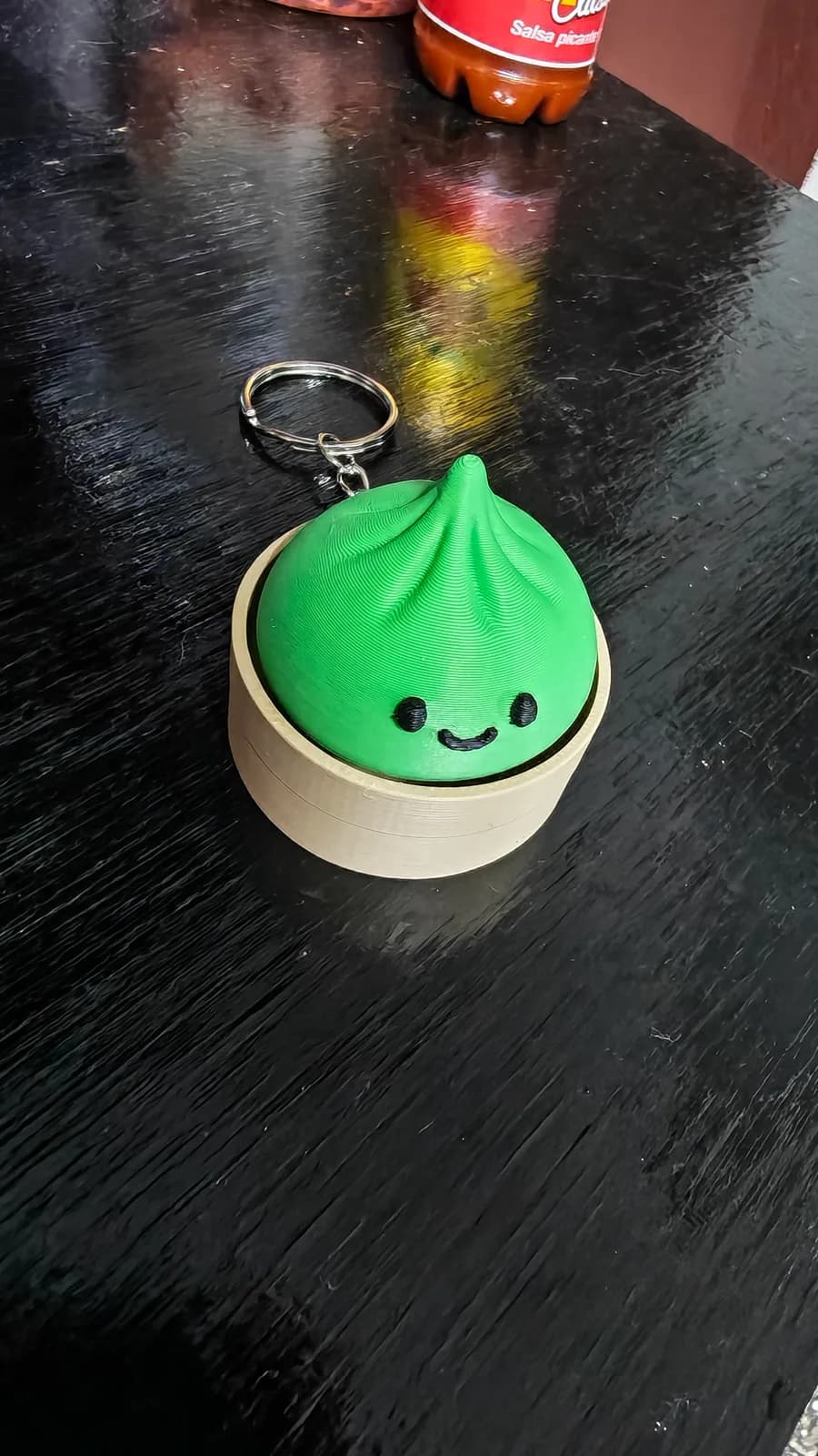 Llavero bao con carita, impresión 3D de Estamparte